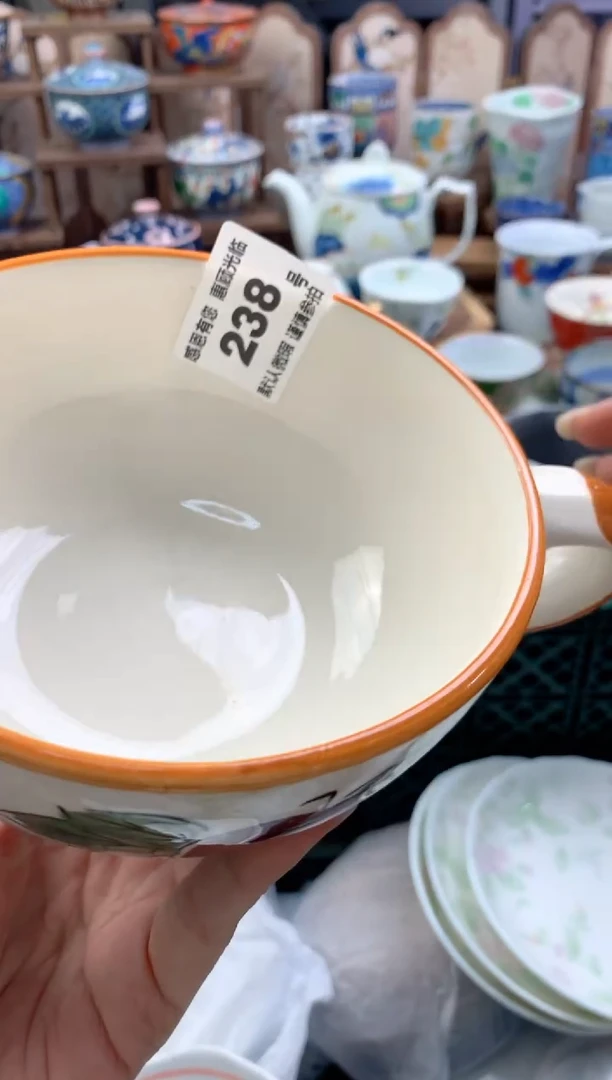 瓷片兰****ⁱ238号九姑娘工艺品瓷器