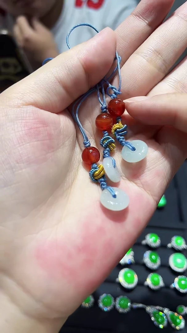 吊坠(不含链)未镶嵌翡翠翡翠平安扣