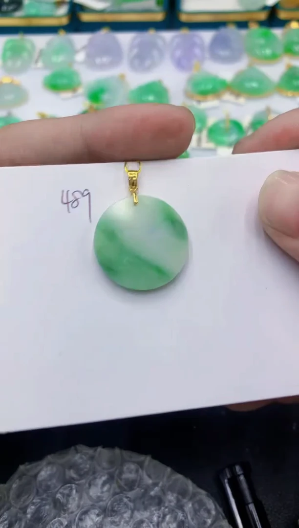 颈饰未镶嵌翡翠翡翠