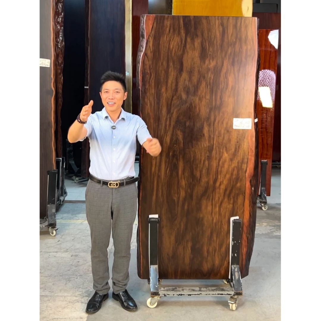 大叶黑黄蕊木办公桌原木茶桌会议桌茶台茶台实木大板茶桌大板桌