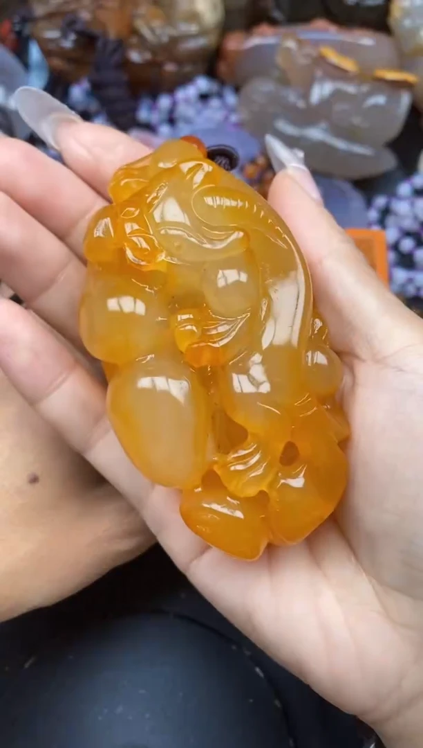 【闪购商品】玛瑙/玉髓颈饰未镶嵌ll
