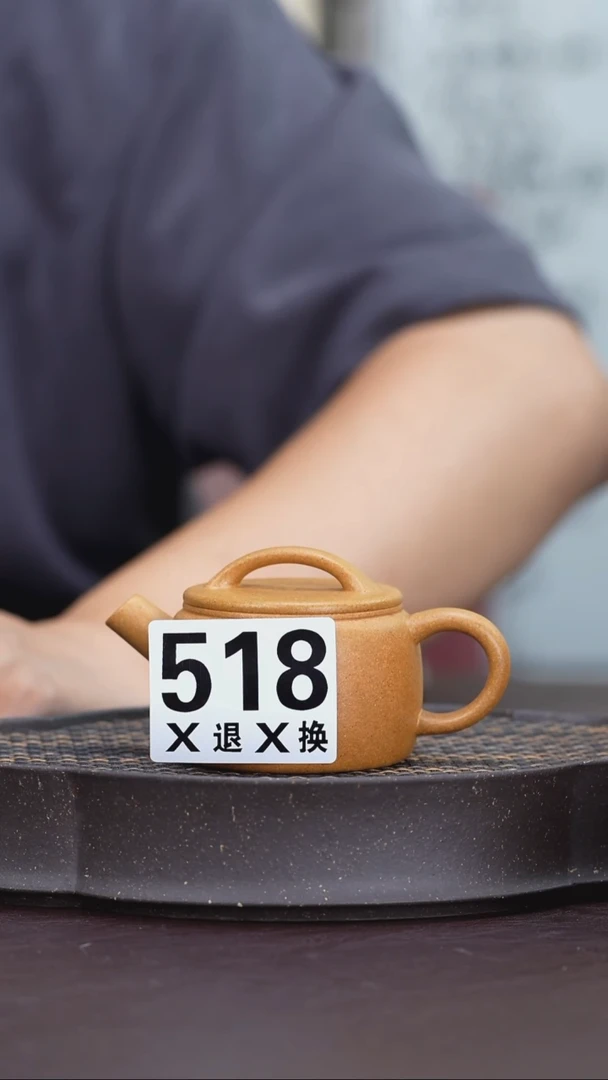 茶壶紫砂518.黄金段炮嘴
