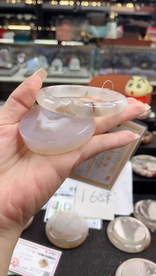 未镶嵌手镯石英质玉60圈口（赠品镯心）1541469