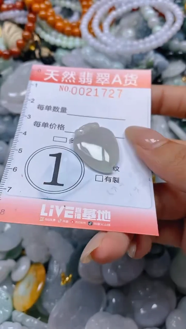 翡翠未镶嵌颈饰闪购0021727