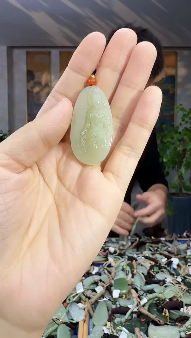 未镶嵌和田玉挂件拍一发一