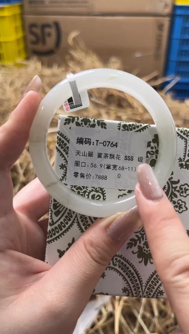 未镶嵌手镯石英质玉T-0764