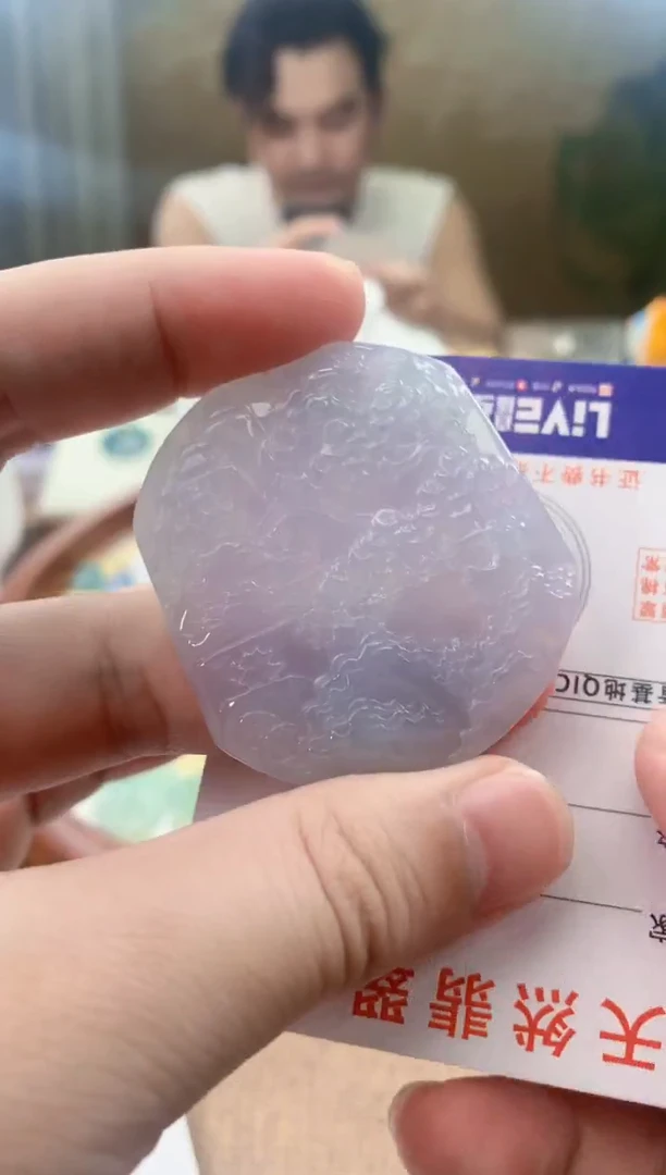 翡翠未镶嵌颈饰天然A货翡翠挂件