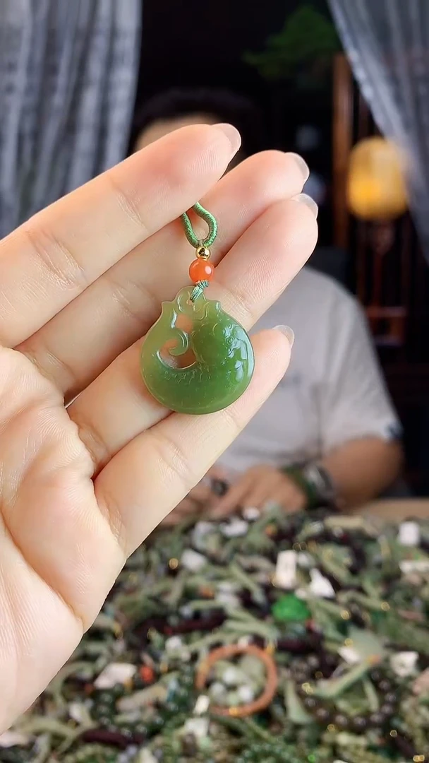 和田玉未镶嵌挂件多样性发货拍一发一