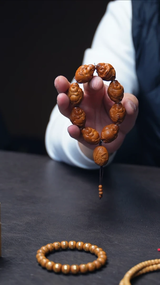 【闪购商品】橄榄核手串/手链和气生财【包子】