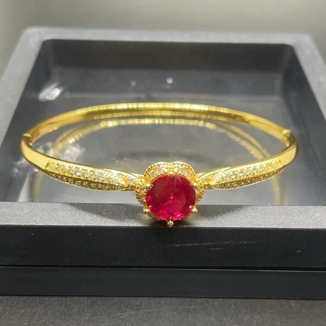 【南非库里南】NFKLN 高端奢华定制 豪镶六爪镶嵌圆包手环手链 155