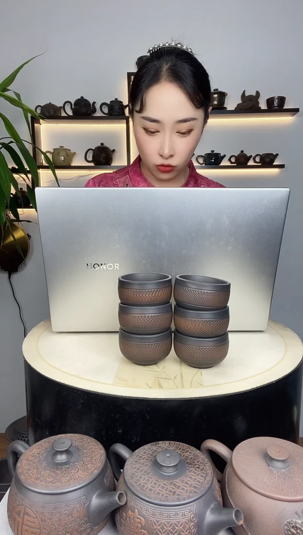 w*x轮回纹客杯6只