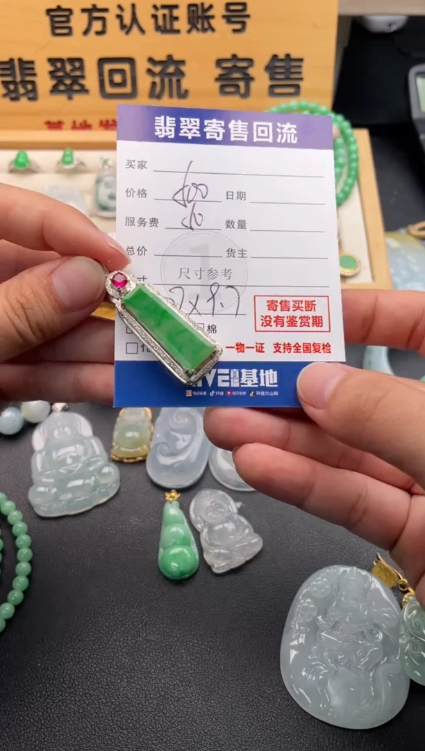 颈饰未镶嵌翡翠10146615