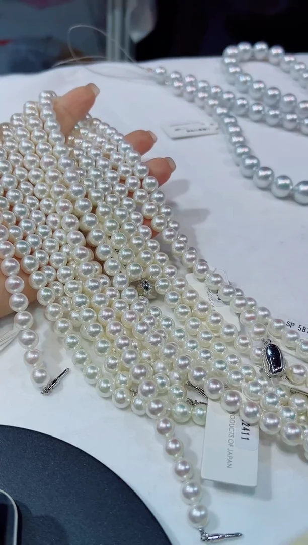 未镶嵌项链海水珍珠akoya  定99总18000