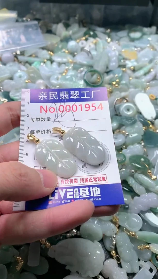 【闪购商品】翡翠吊坠(不含链)未镶嵌1954多样性发一单（一单2个