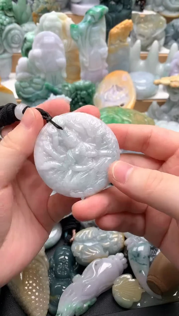 吊坠(不含链)未镶嵌翡翠1