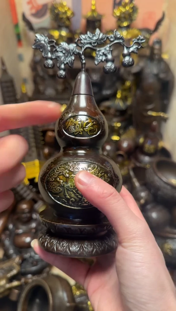 精品专属链接---【五福鎏金葫芦】