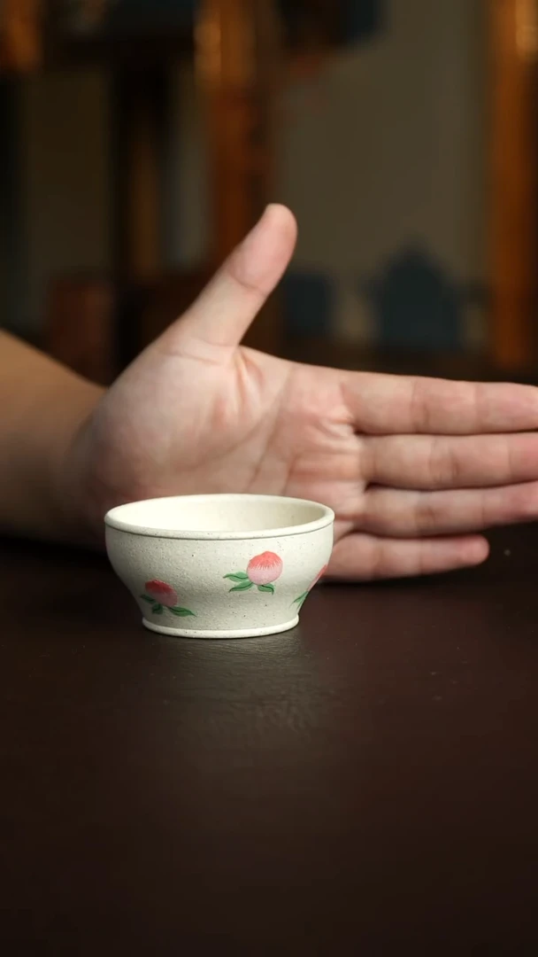 茶杯紫砂56号宜兴紫砂原矿作品