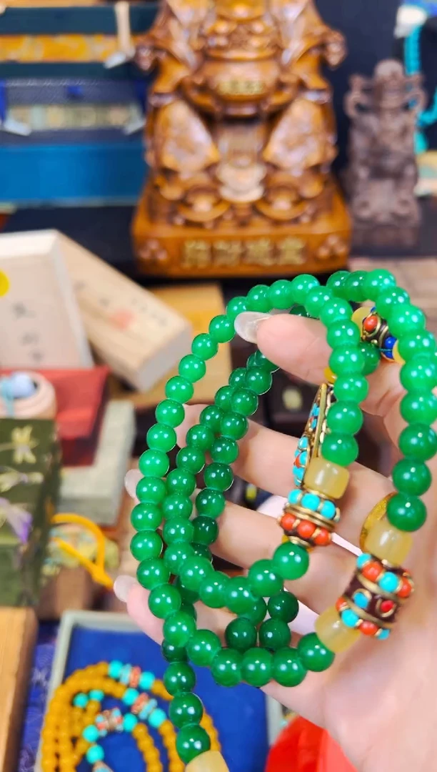 翡翠未镶嵌颈饰兰妹专属高端链接97