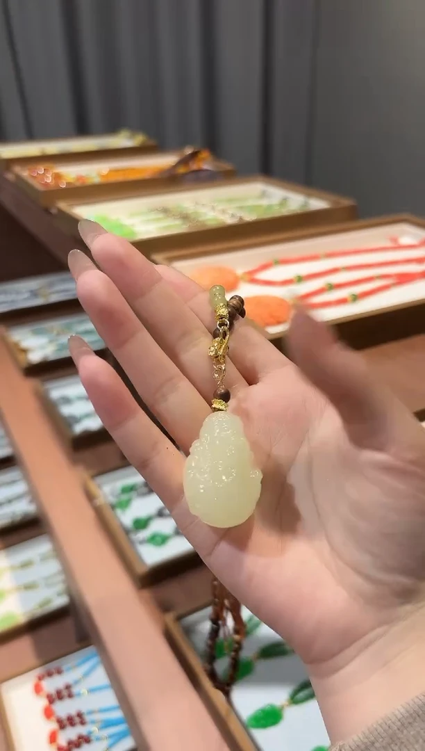 颈饰未镶嵌和田玉DIY款M541