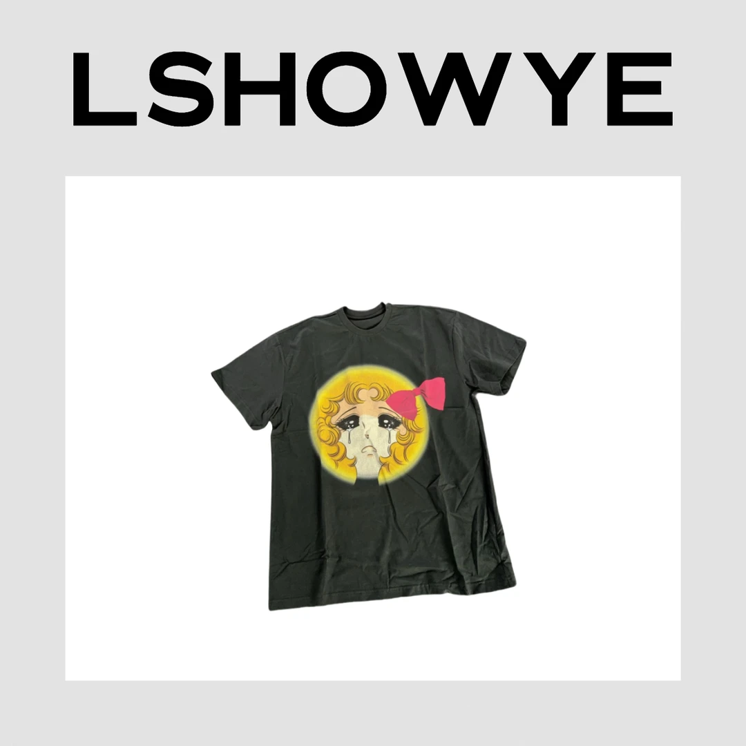 哭泣女孩卡通T恤 M2505101