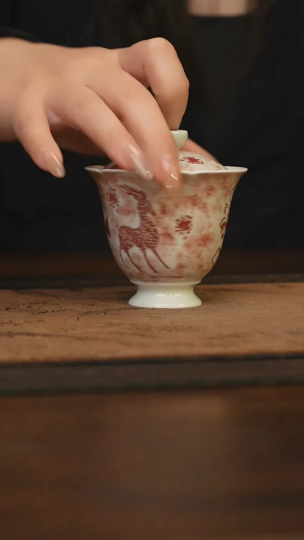 杯柴窑青花破价福利