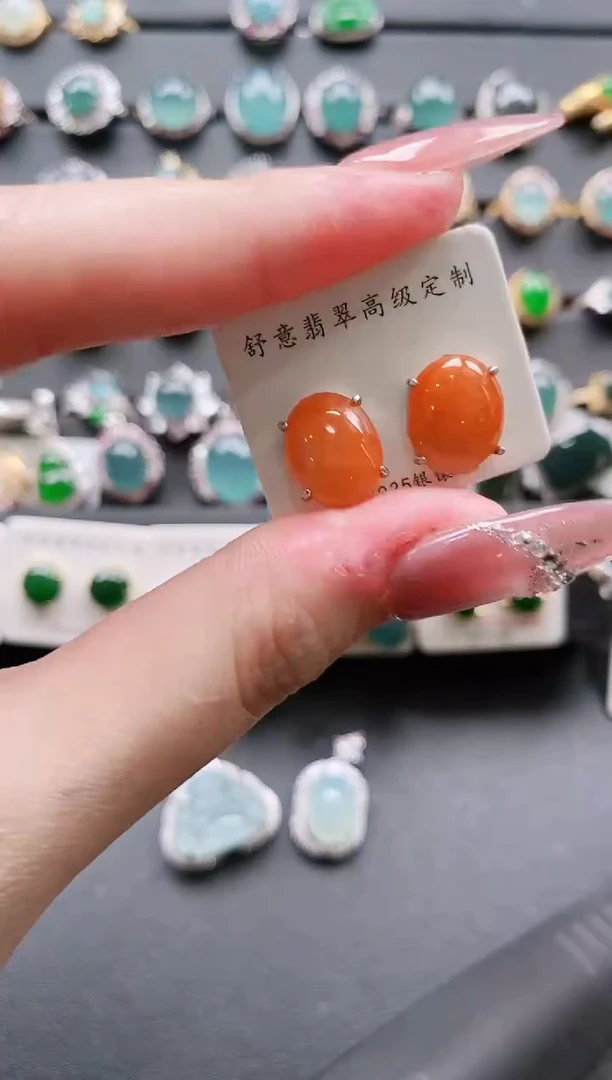 【闪购商品】翡翠戒指银S925镶嵌11111111