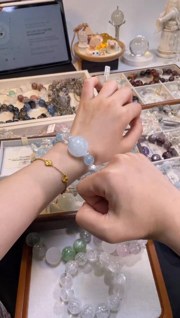 水晶手链未镶嵌968多样性发货