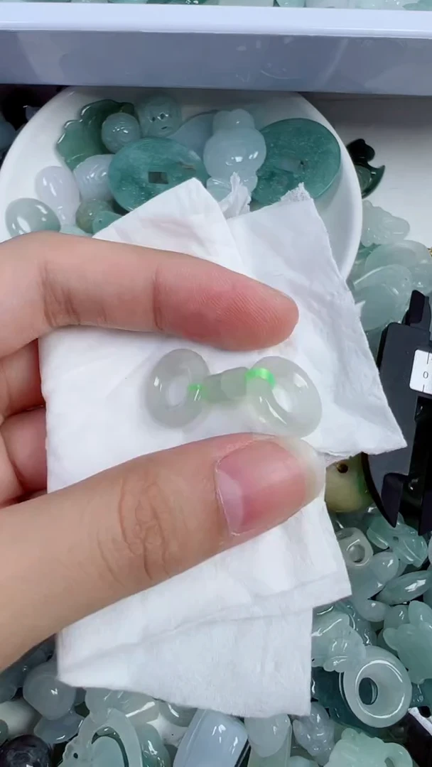 散珠翡翠734号链接，A货翡翠
