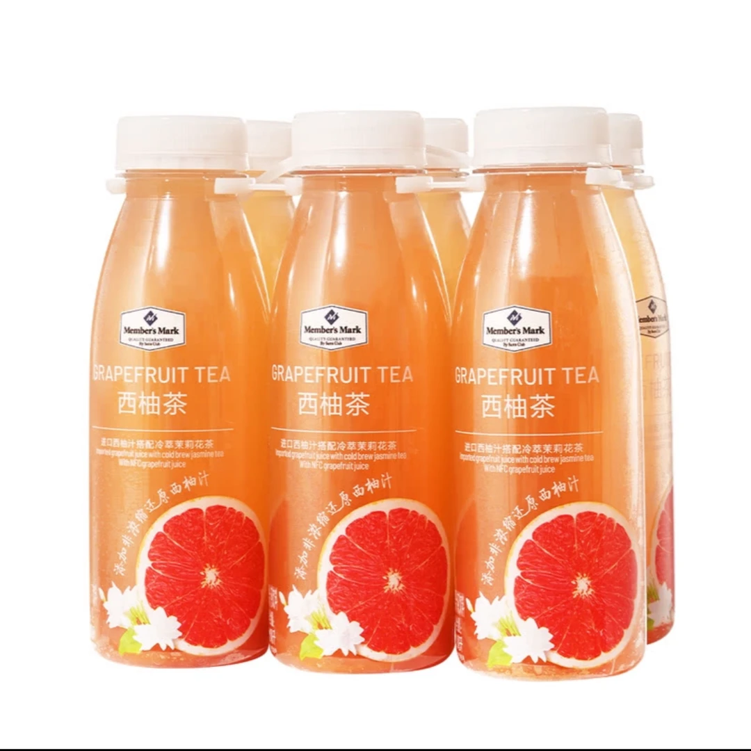 西柚茶 300ml*6瓶夏日必备饮品