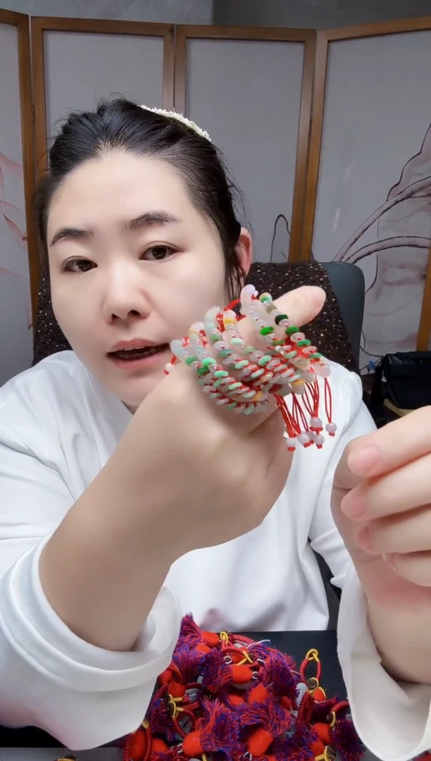 颈饰未镶嵌翡翠翡翠平安扣手绳多样性发货