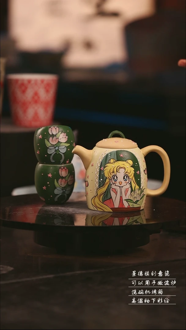 陶瓷景德镇可爱设计师款陶瓷