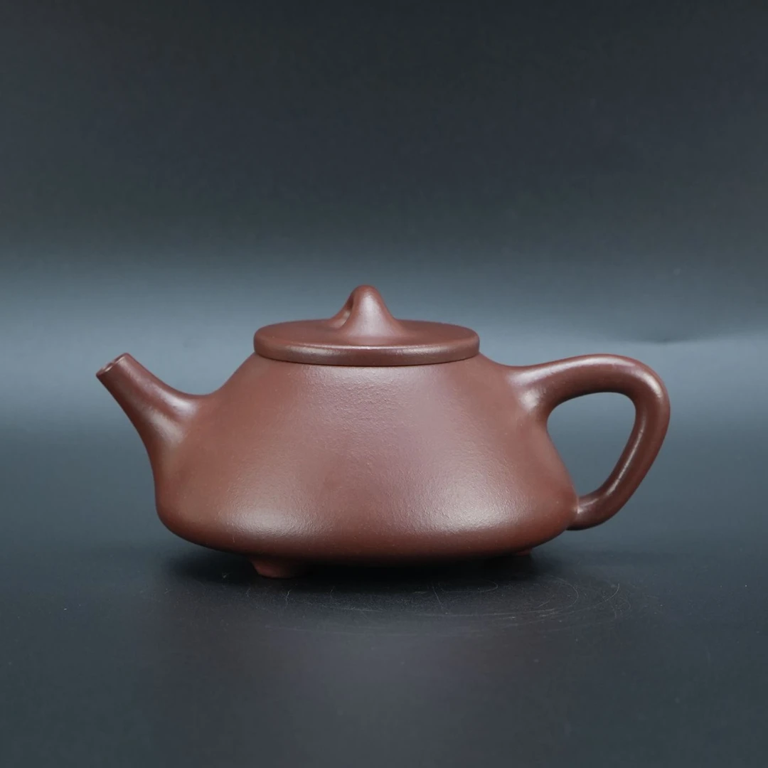 lot21028 433 朱永良 紫砂龙血砂子冶石瓢壶 300cc