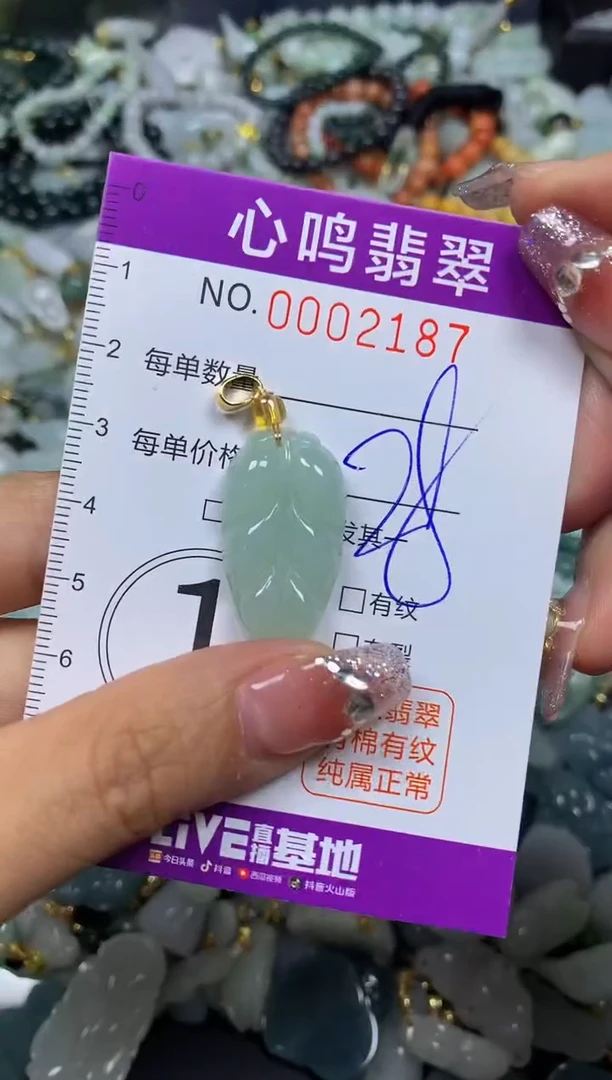 【闪购商品】翡翠颈饰未镶嵌闪购002187
