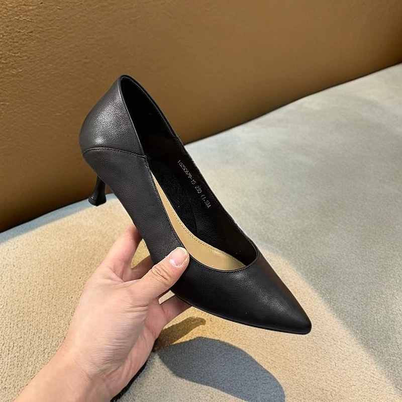 2269-F2-2-时尚百搭2025春季新款单鞋女式小皮鞋