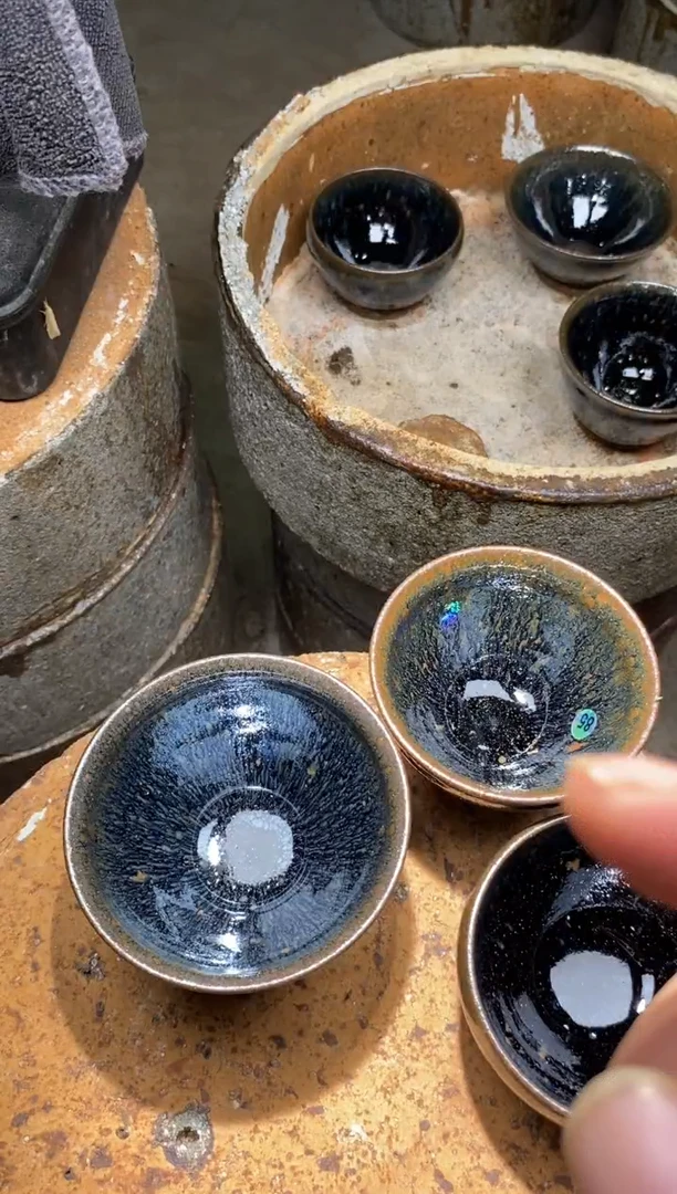 茶盏8号师傅定制：一个器型一窑4只一个月4窑包月！