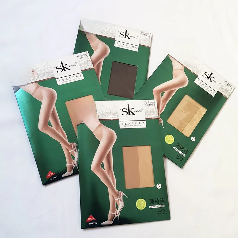 SK8915薄荷袜唐嫣同款夏季5D超薄透明连裤袜防勾丝任意剪美腿丝袜