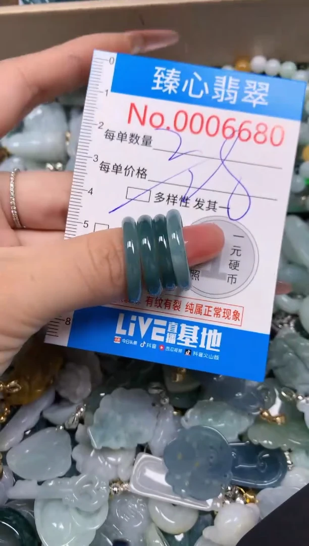 【闪购商品】翡翠颈饰未镶嵌含绳0006680