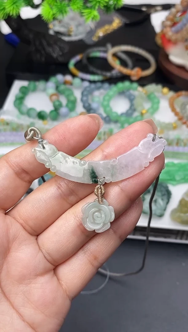 颈饰未镶嵌翡翠批量货品多样性发其一/6572