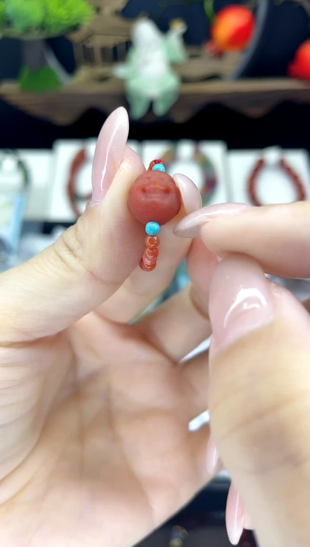 【闪购商品】南红玛瑙戒指未镶嵌戒指