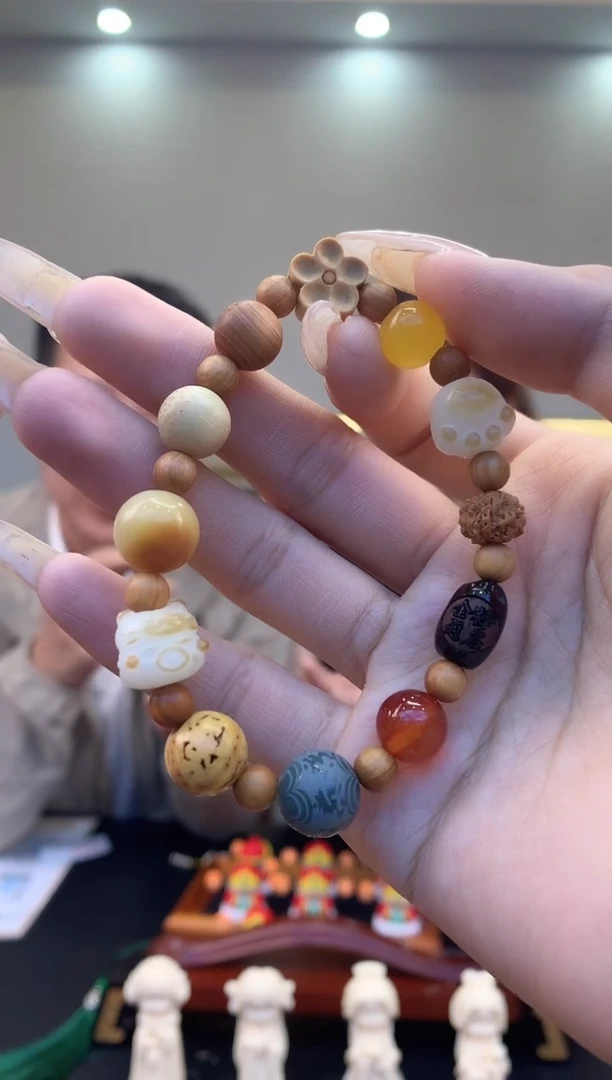 白玉菩提手串杨教授YM04