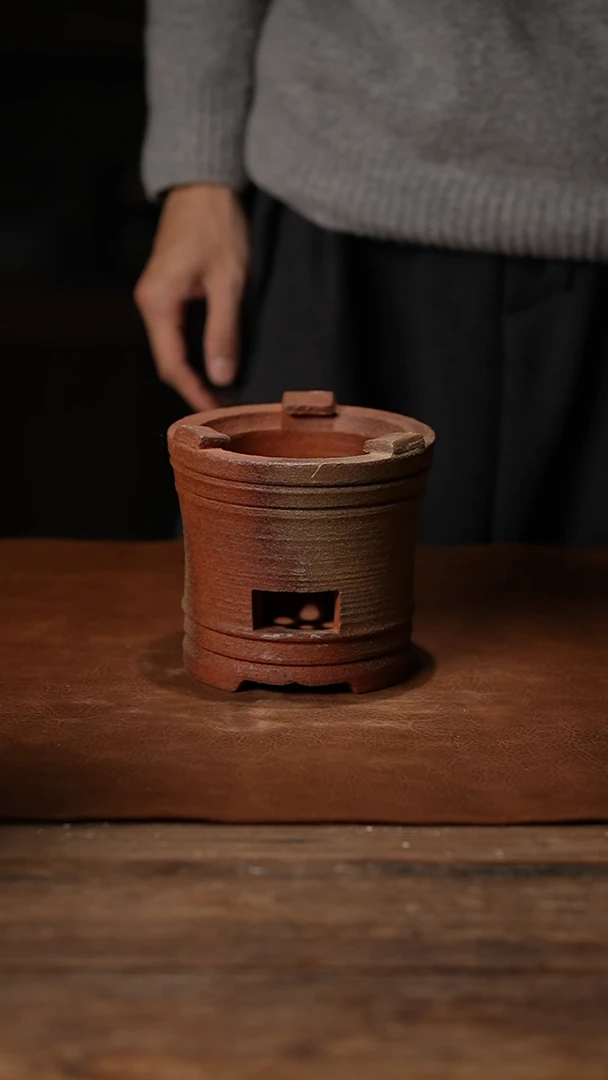 016窑变落灰复古炭炉
