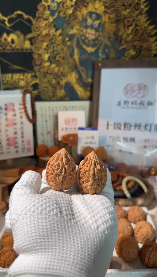文玩核桃把件49高全品招财鼠