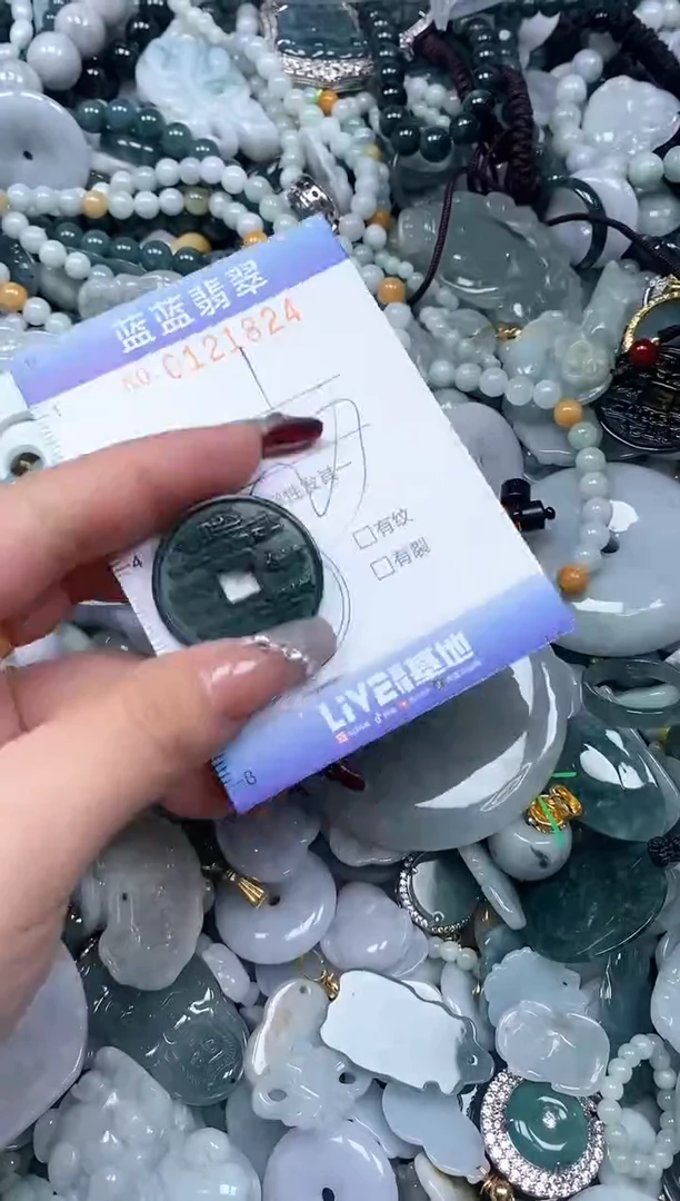 【闪购商品】翡翠颈饰未镶嵌闪购0121824多样性发其一