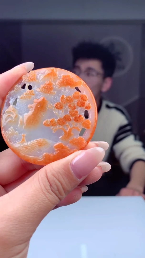 【闪购商品】翡翠颈饰未镶嵌天然A货翡翠（拍一发一)