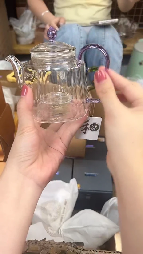 @@禾器晶彩锦瑞壶浅紫