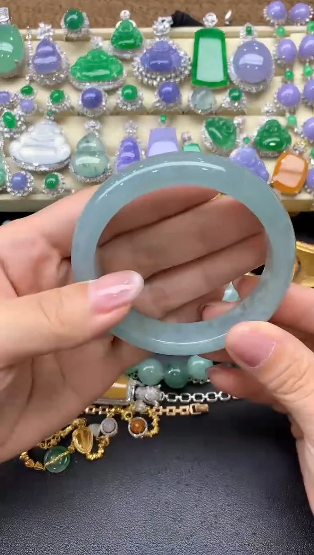 【闪购商品】翡翠手镯未镶嵌383中国好珍宝