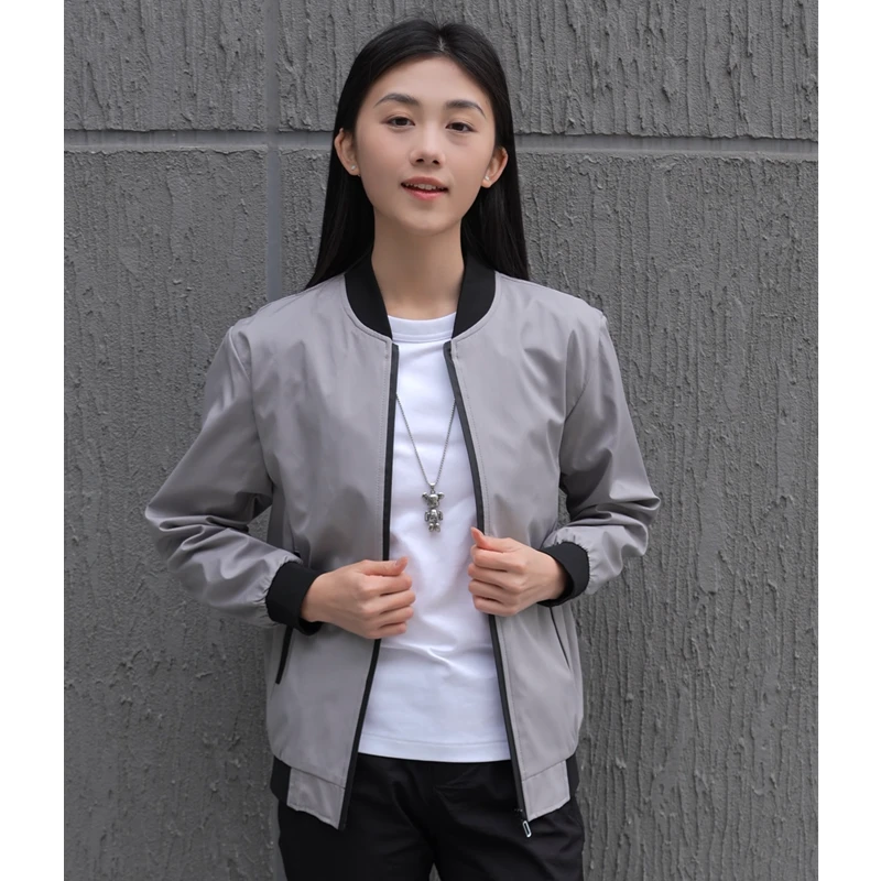 2025新款春秋季棒球领夹克男士韩版简约春季休闲时尚外套男款上衣