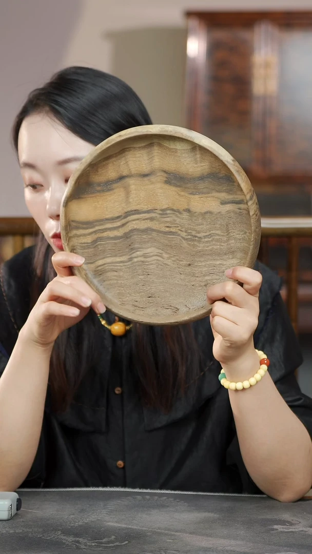 金丝楠C**o原木精工坚果盘670