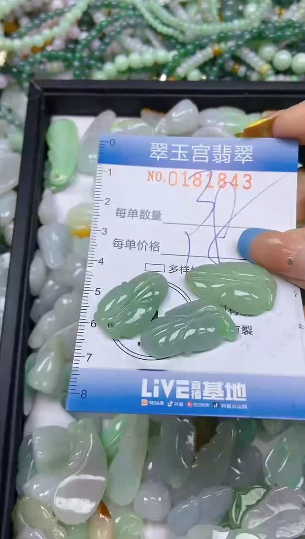 翡翠未镶嵌颈饰闪购0181843
