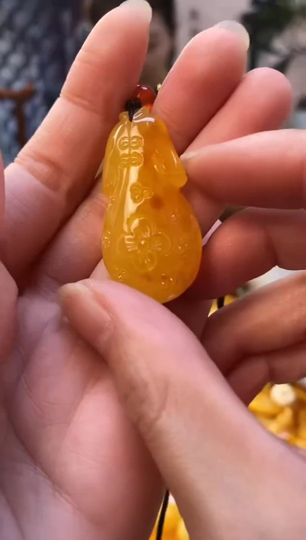 裸石琥珀未镶嵌天然琥珀蜜蜡